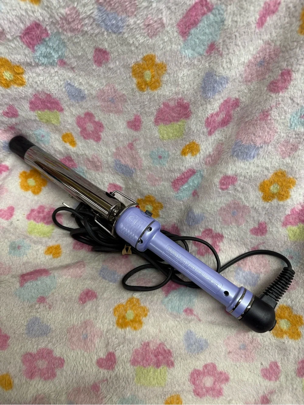 Hot tools Rotating Lavender Curling Wand for Women - Professional Styling
